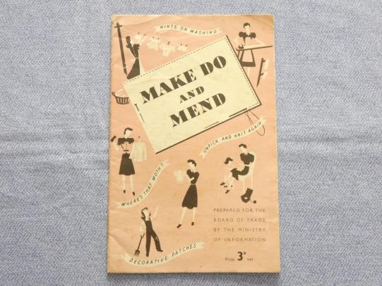 \"Make Do And Mend\" Booklet.