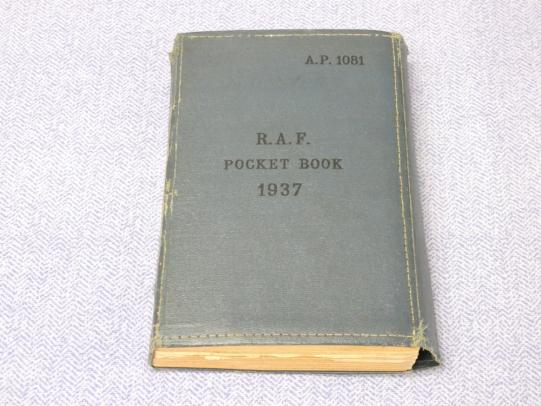 R.A.F Pocket Book 1937.