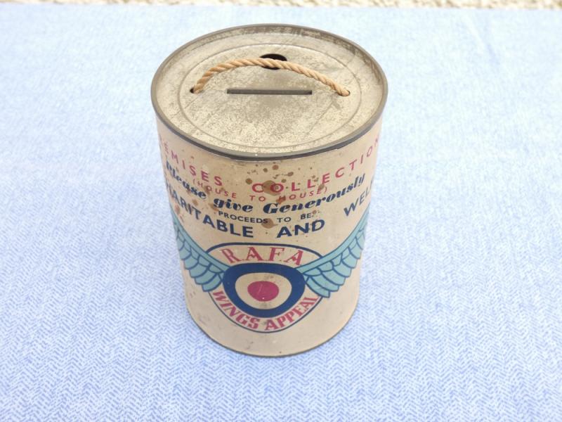 R.A.F.A Wings Appeal Collection Tin.