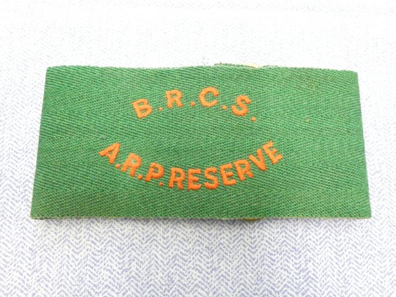 WW2 B.R.C.S - A.R.P Reserve Armband.